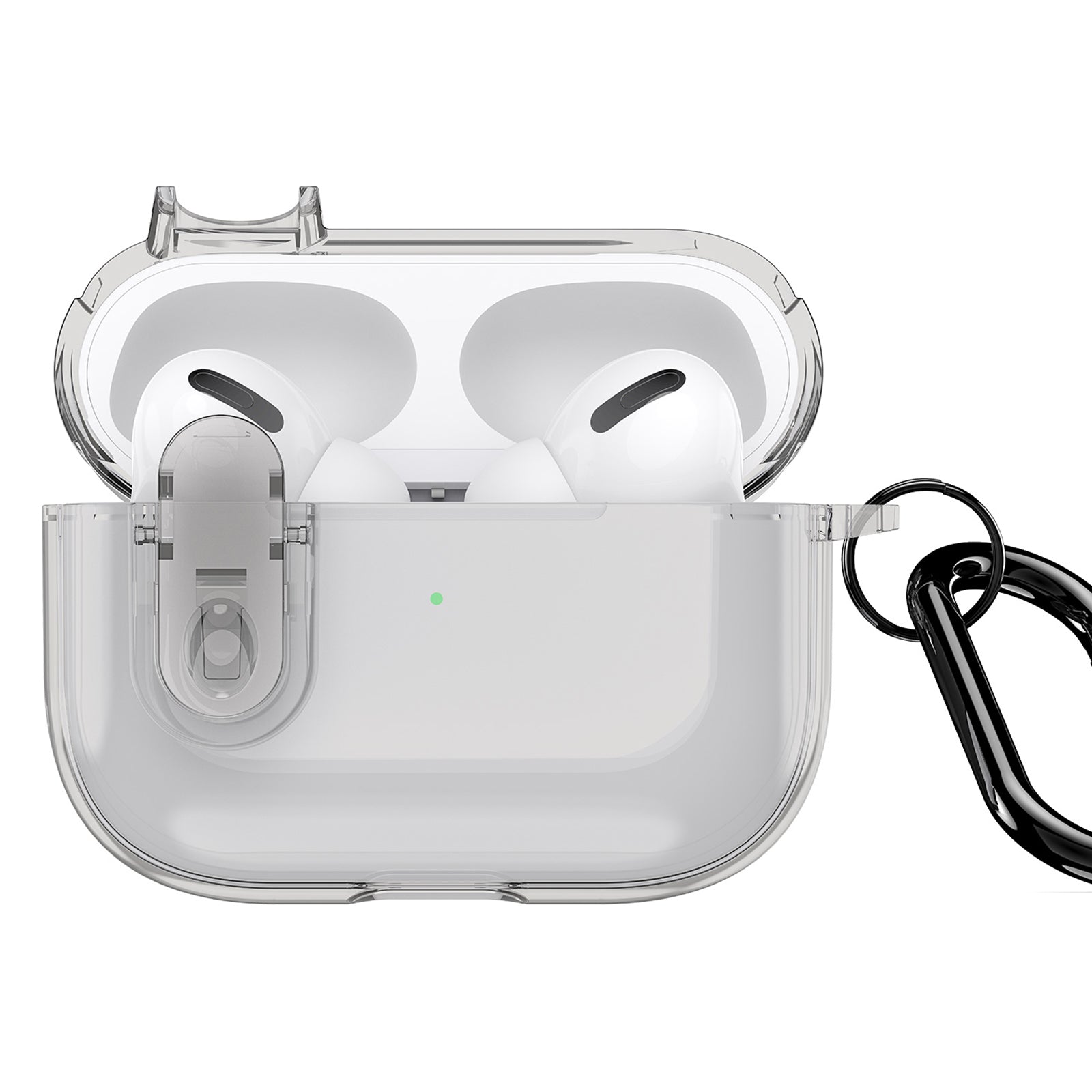 DUX DUCIS PECL Series for Apple AirPods Pro 2 Earphone Case TPU+PC Cover with Hanging Hook DUX DUCIS PECL Series for Apple AirPods Pro 2 Earphone Case TPU+PC Cover with Hanging Hook